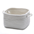 White Colonial Mills Simply Home Shelf Storage Baskets Braided Baskets Made in the USA