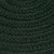 Dark Green Colonial Mills Boca Raton Runners Braided Runner Rugs Made in the USA