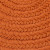 Orange Colonial Mills Tortuga Round Rugs Braided Rugs Made in the USA