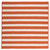 Tangerine Colonial Mills Stripe-It Rugs Braided Rugs Made in the USA