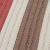 Terracotta Colonial Mills Stripe-It Square Rugs Braided Rugs Made in the USA