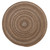 Brown Colonial Mills Charlesgate Round Rugs Braided Rugs Made in the USA