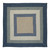 Blue Burst Colonial Mills Montego Square Rugs Braided Rugs Made in the USA