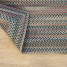 Federal Blue Colonial Mills Lucid Braided Multi Rectangle Rugs. Braided Rugs Made in the USA