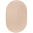 WearEver Area Rug - Oval - S003 Beige