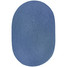 WearEver Area Rug - Oval - S028 Marina Blue