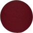 WearEver Area Rug - Round - S005 Colonial Red