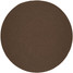 Wool Solids Area Rug - Round - S116 Walnut