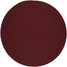 Wool Solids Area Rug - Round - S157 Red Wine