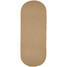 Wool Solids Area Rug - Runner - S101 Wheat