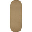 Wool Solids Area Rug - Runner - S114 Taupe