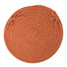 Wool Solids Chair Pad - S108 Terra Cotta