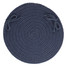 Wool Solids Chair Pad - S156 Navy