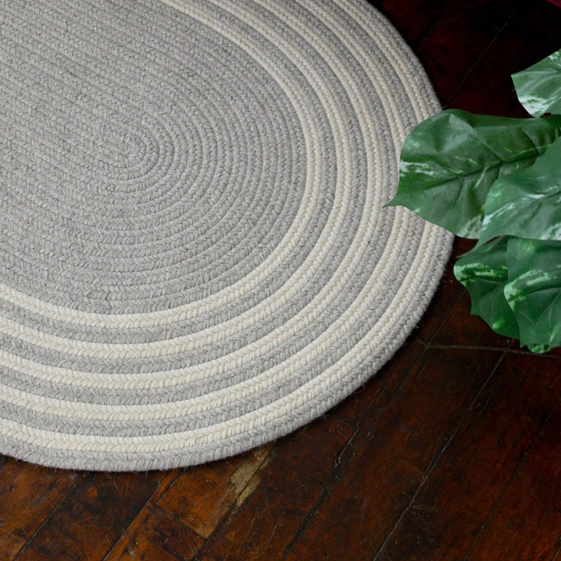 Colonial Mills Narragansett Gray 8 ft. x 10 ft. Oval Indoor Rug