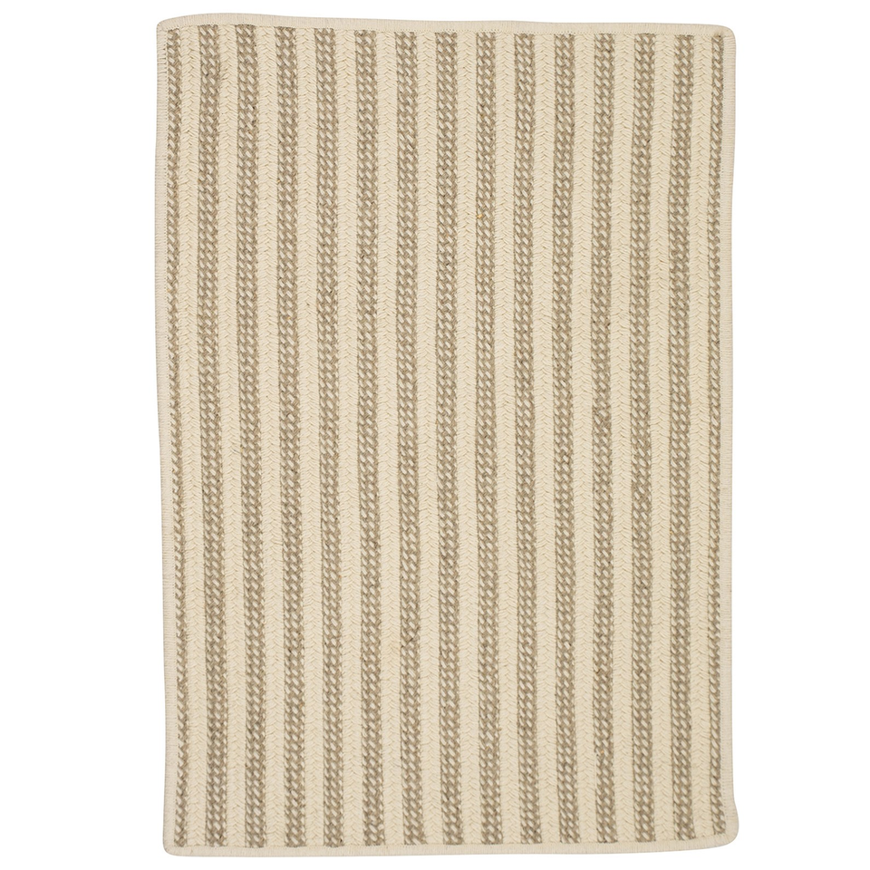 Woodland All-Natural Vertical Rect Rugs | Colonial Mills