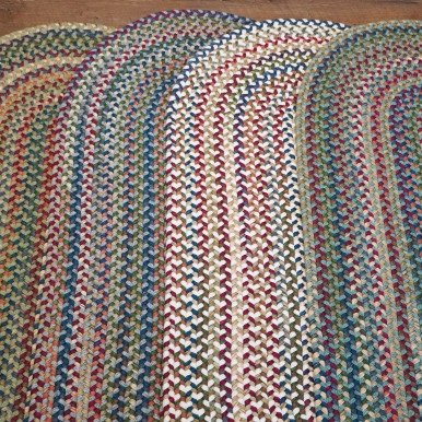 Ovular Rug Cloverdale Wool Multi Oval Rugs | Colonial Mills