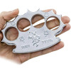 Robbie Dalton Irish Beater Global Heavy Belt Buckle Paperweights Silver