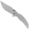 Rike Mosaic Damascus Blade Titanium Handle Flipper Knife RK S05-P