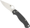 Spyderco Paramilitary 2 Knife Dark Gray G-10 Maxamet C81GPDGY2