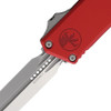 Microtech Scarab II Gen III D/E Executive Red Automatic Knife  1175-10RD