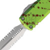 Microtech UTX-85 D/E Stonewash Standard Automatic Knife Zombie  12324-10Z