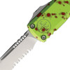 Microtech Ultratech Gen IV S/E Zombie Stonewash Part Serrated 11214-11Z
