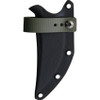 Bastinelli Creations Chopper Fixed Blade Knife 3D Black G-10 Black PVD BAS233