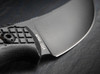 Bastinelli Creations Chopper Fixed Blade Knife 3D Black G-10 Black PVD BAS233