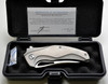 Brous Blades Exo Liner Lock Flipper Knife Titanium