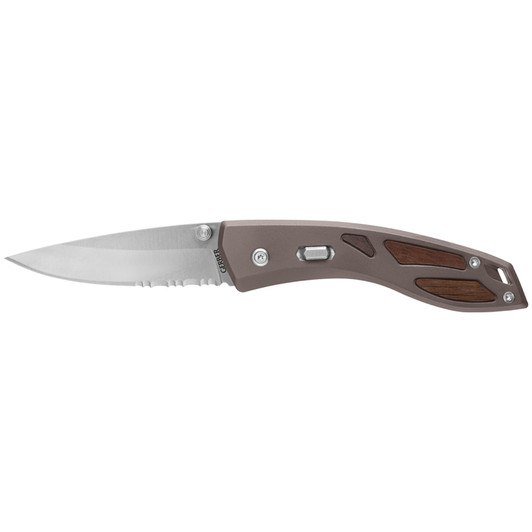 Statesman Fast Drop Point - Serrated