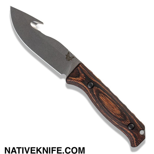 Benchmade Saddle Mountain Skinner Knife w/ Gut Hook 15004