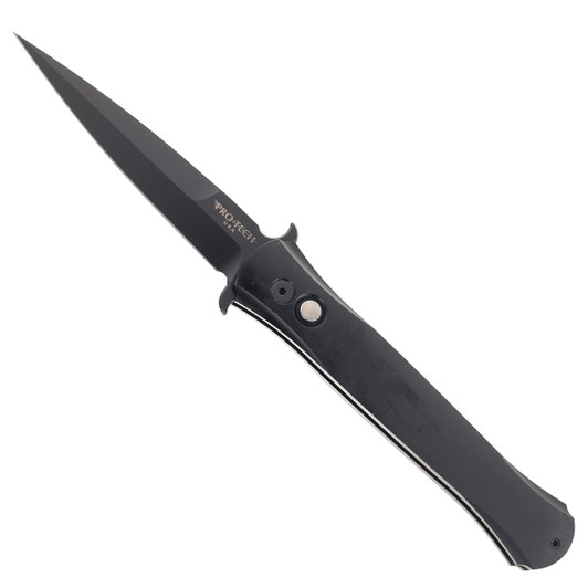 Pro-Tech Large Don Automatic Knife Black 3D MOP Button 1921-LTD