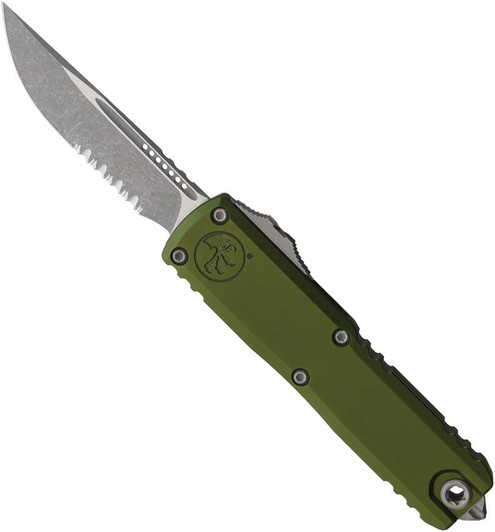 Microtech UTX-85 S/E Gen IV OTF Automatic Knife OD Green  12314-11APOD