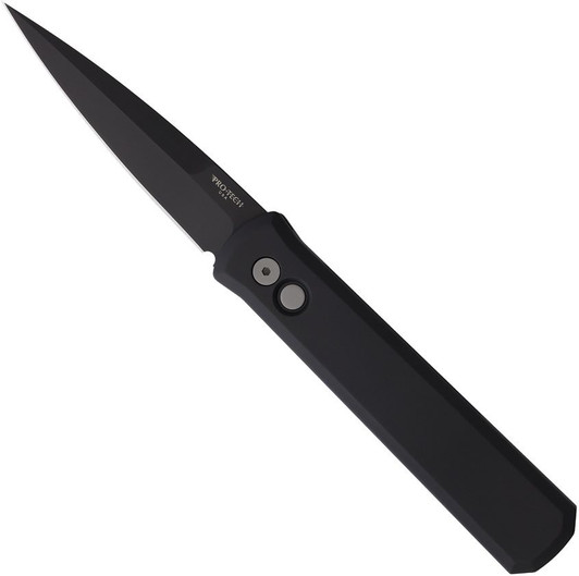 Pro-Tech Godfather Automatic Knife Black Aluminum Handle 921