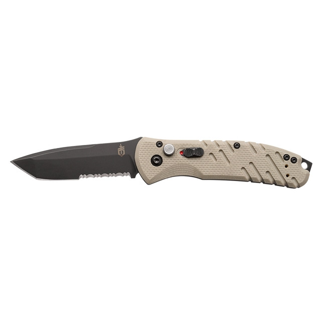 Gerber Auto Propel Downrange Automatic Knife Desert Tan 30-000695N