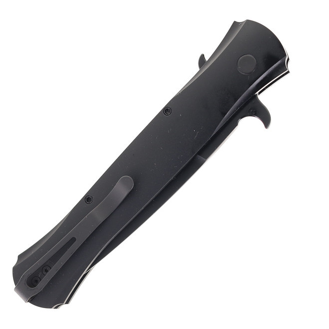 Pro-Tech Large Don Automatic Knife Black 3D MOP Button 1921-LTD