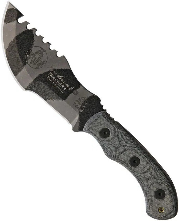 TOPS Knives  Camo Mini Tom Brown Tracker #4 Fixed Blade Knife TBT-040