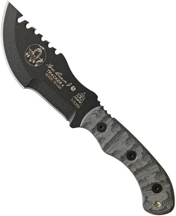 TOPS Knives Mini Tom Brown Tracker #4 Fixed Blade Knife TBT-040RMT
