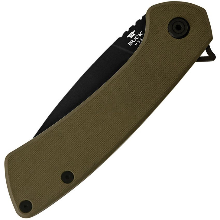 Buck 040 Onset Frame Lock Knife OD Green 0040GRS