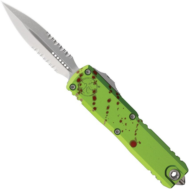 Microtech UTX-85 D/E Stonewash Standard Automatic Knife Zombie  12324-10Z