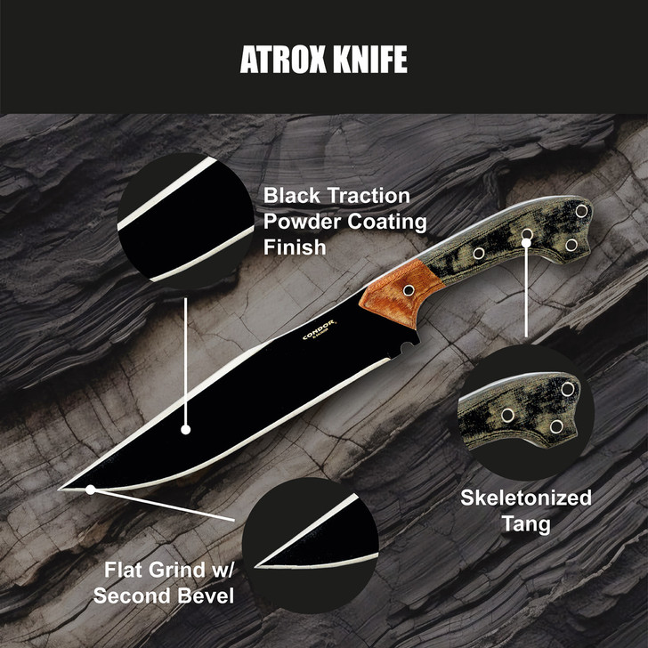 Condor Tool & Knife  Atrox Knife CTK1814108HC