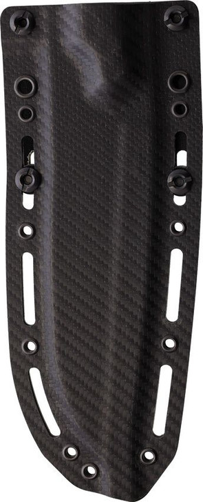 Dawson Knives Summit Fixed Blade Knife Black/White G-10 DW60004