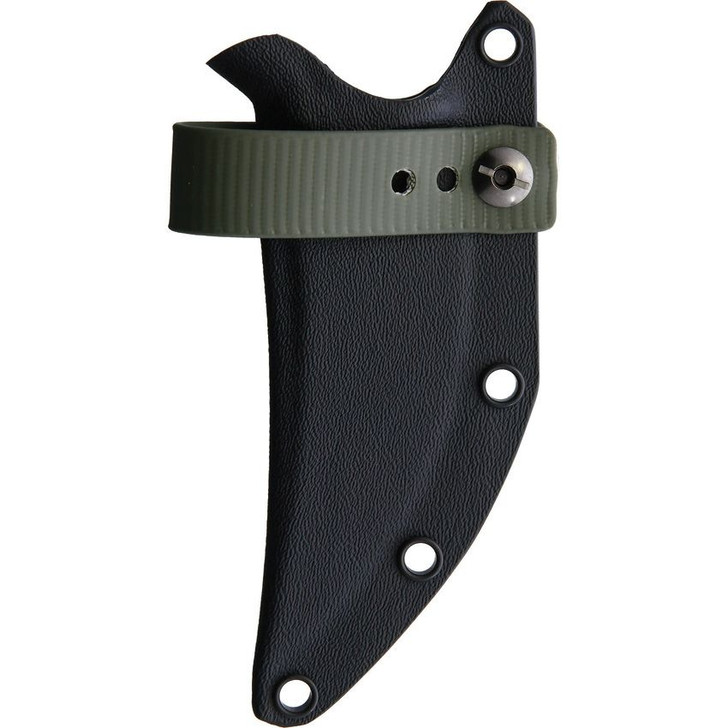 Bastinelli Creations Chopper Fixed Blade Knife 3D Black G-10 Black PVD BAS233