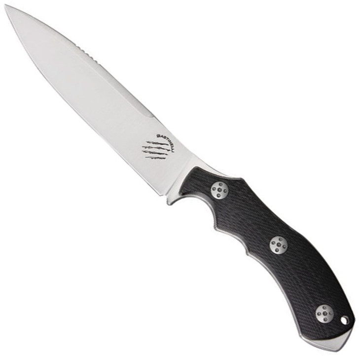 Bastinelli RED Raptor L Fixed Blade Knife Seen in Lucy Movie RAPTORLSAT