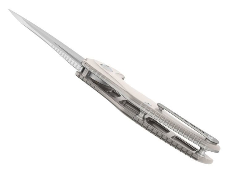 Brous Blades Exo Liner Lock Flipper Knife Titanium