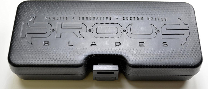 Brous Blades Exo Liner Lock Flipper Knife Titanium