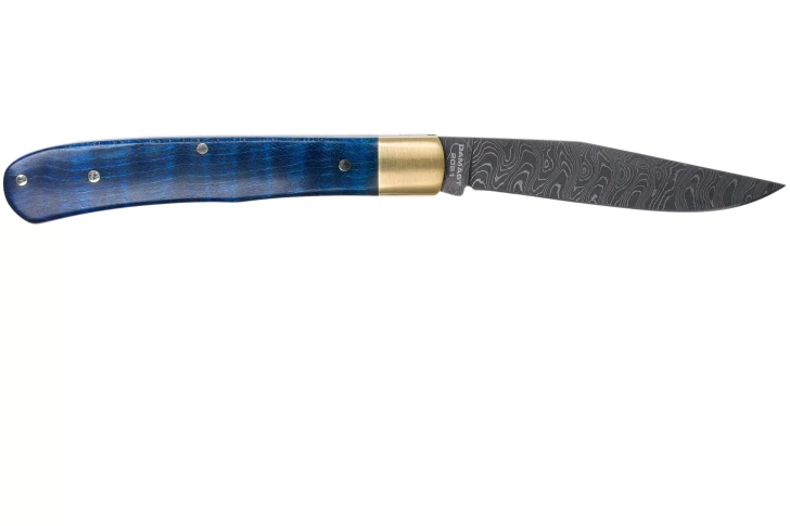 Böker Trapper Uno Annual 2021 Damascus  Limited Edition pocket knife 1132021DAM