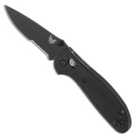 Benchmade Mini Griptilian AXIS Lock Knife Black 556SBK-S30V