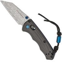 Benchmade Full Immunity Gold Class Black/Gray Carbon F Damasteel 290-241