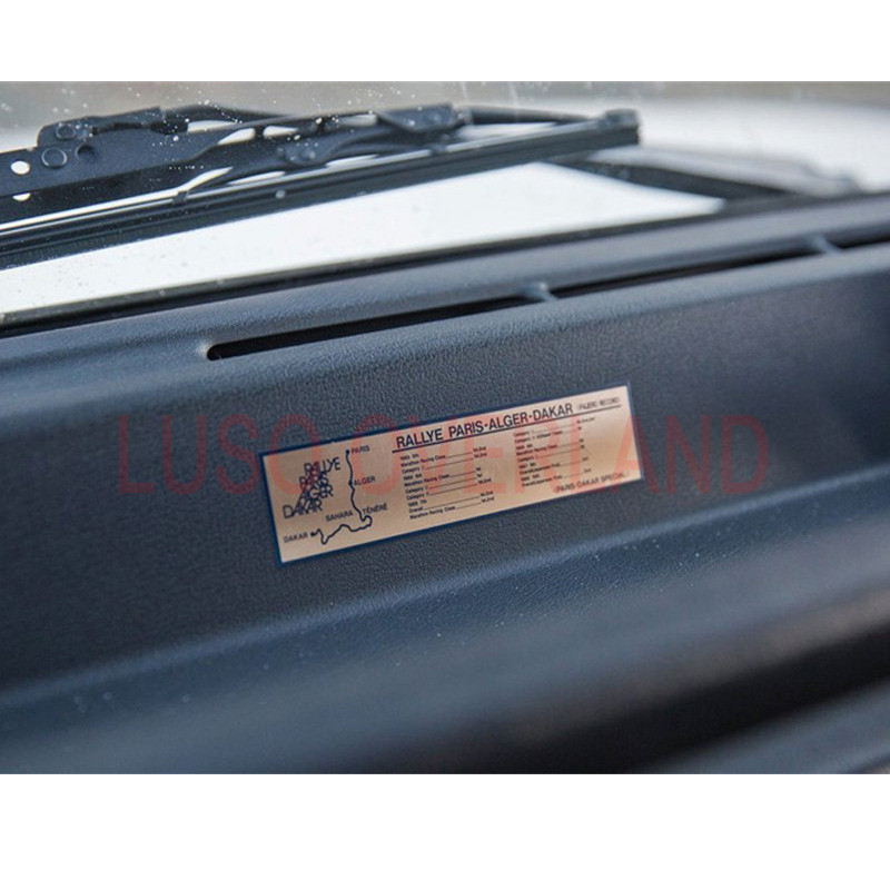 Paris-Dakar Rally Decal, 1988 Gen1 Special Edition